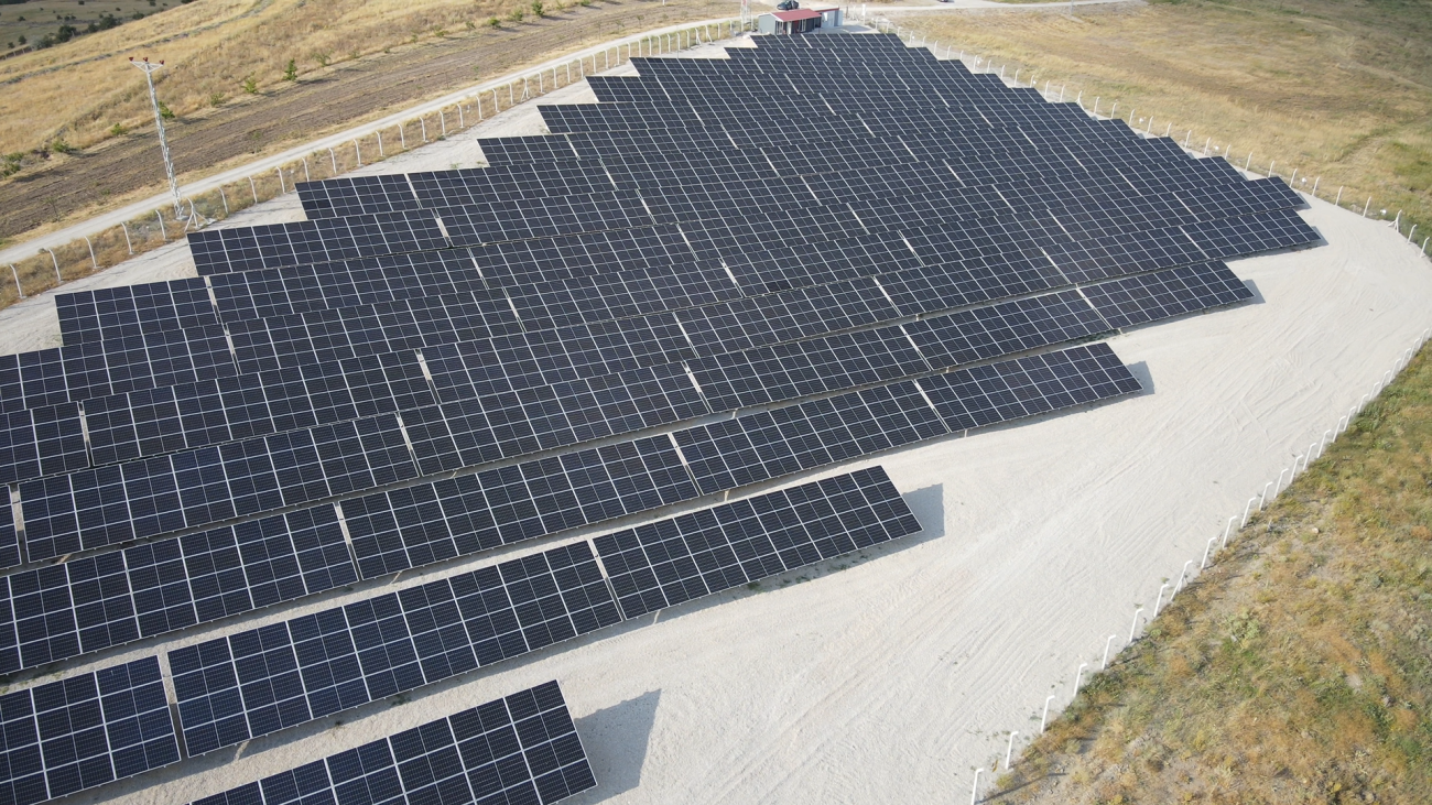 Ankara Botaş Ges 1 MegaWattt Arazi